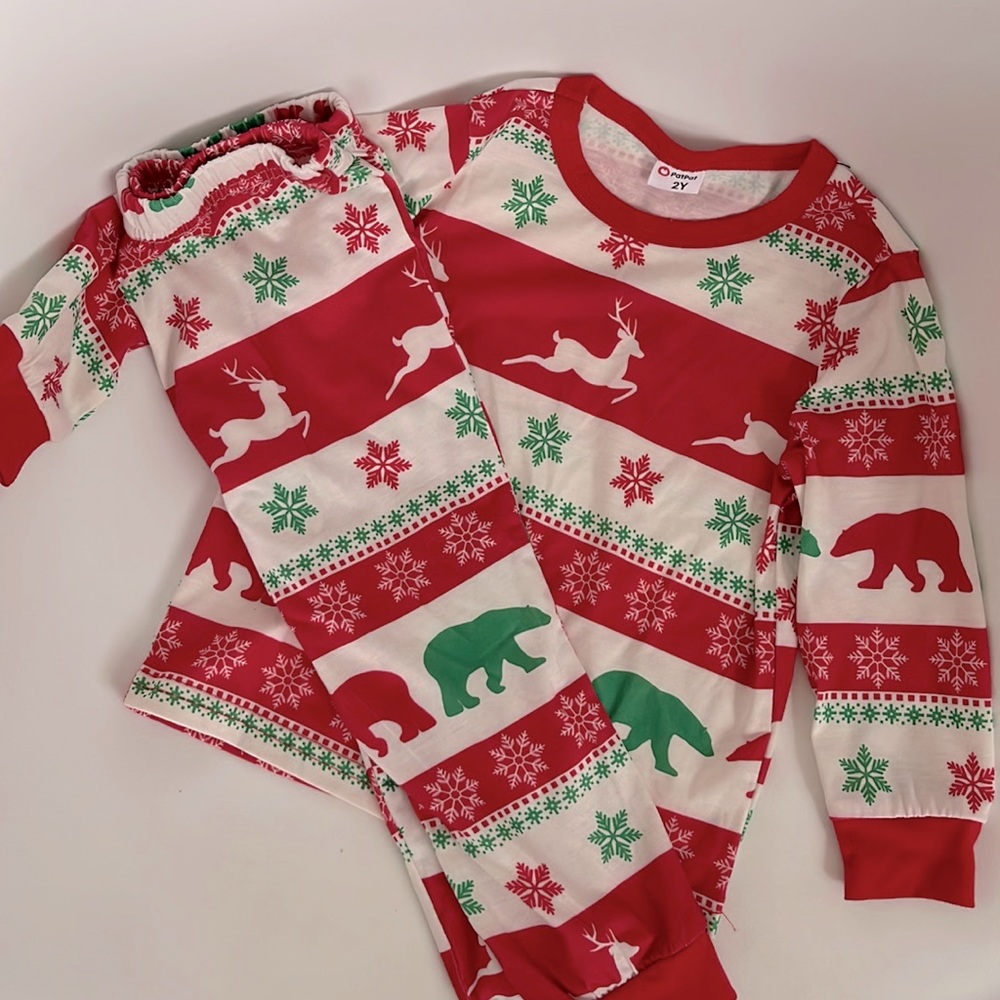 TODDLER Family Matching Holiday Pajamas